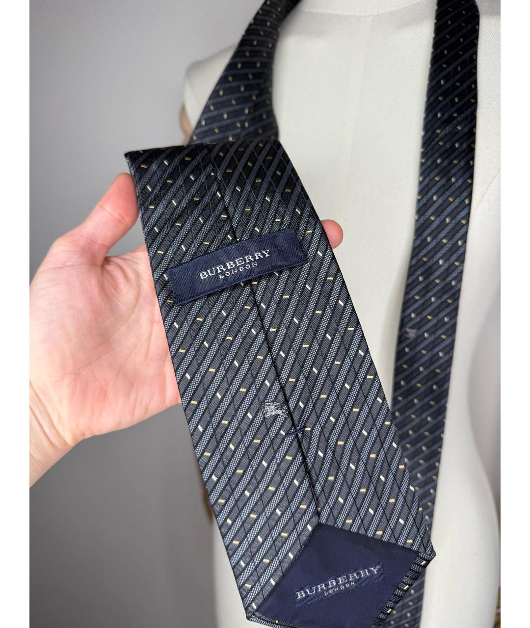 BURBERRY Мульти шелковый галстук, фото 6