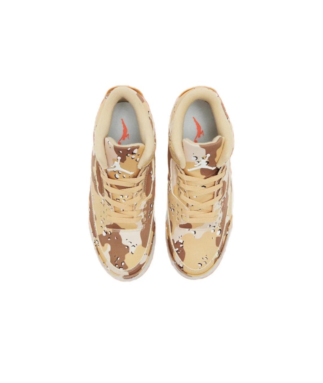 JORDAN Коричневые кроссовки, фото 3