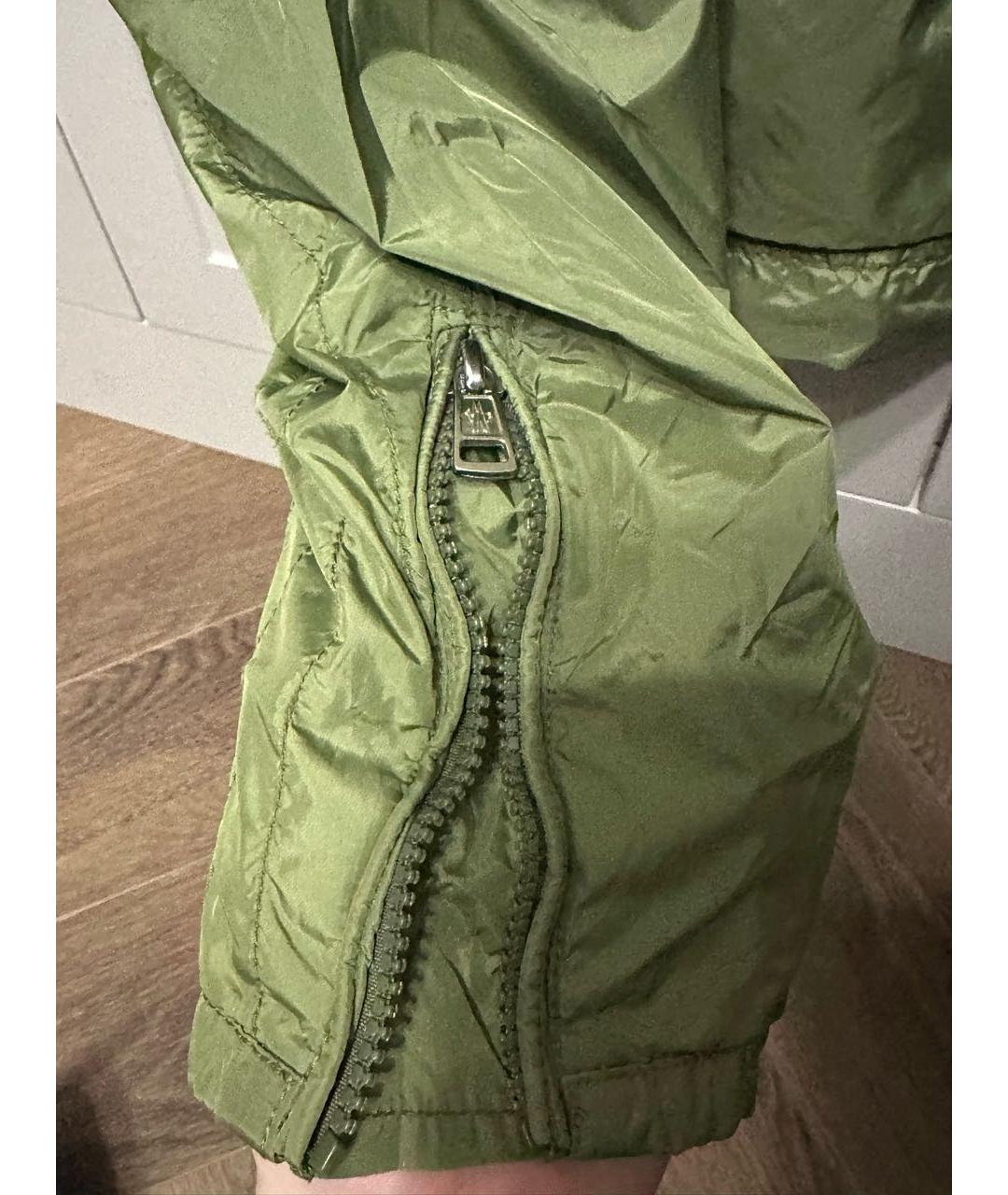 MONCLER Зеленая куртка, фото 8