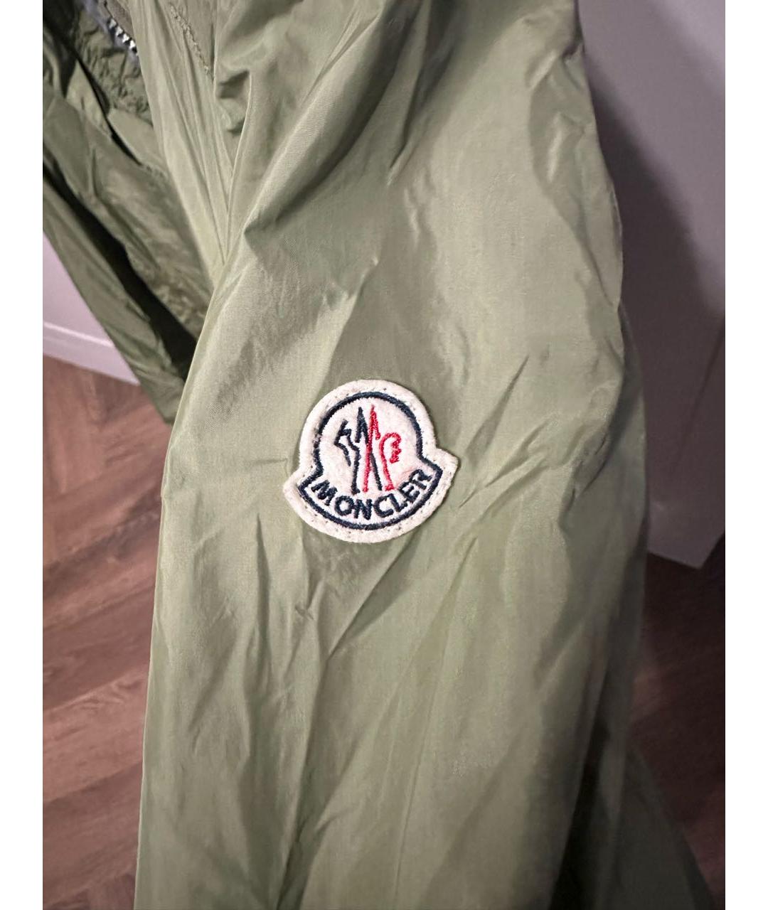 MONCLER Зеленая куртка, фото 5