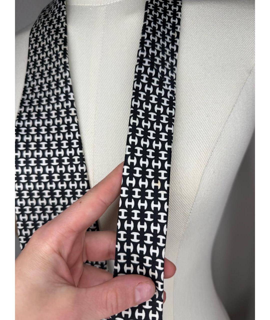 HERMES Мульти шелковый галстук, фото 6