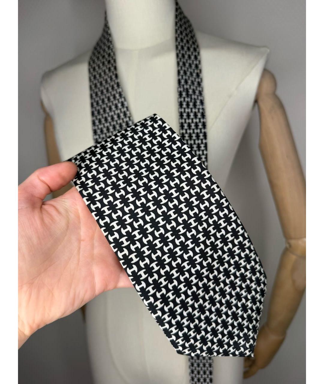 HERMES Мульти шелковый галстук, фото 3