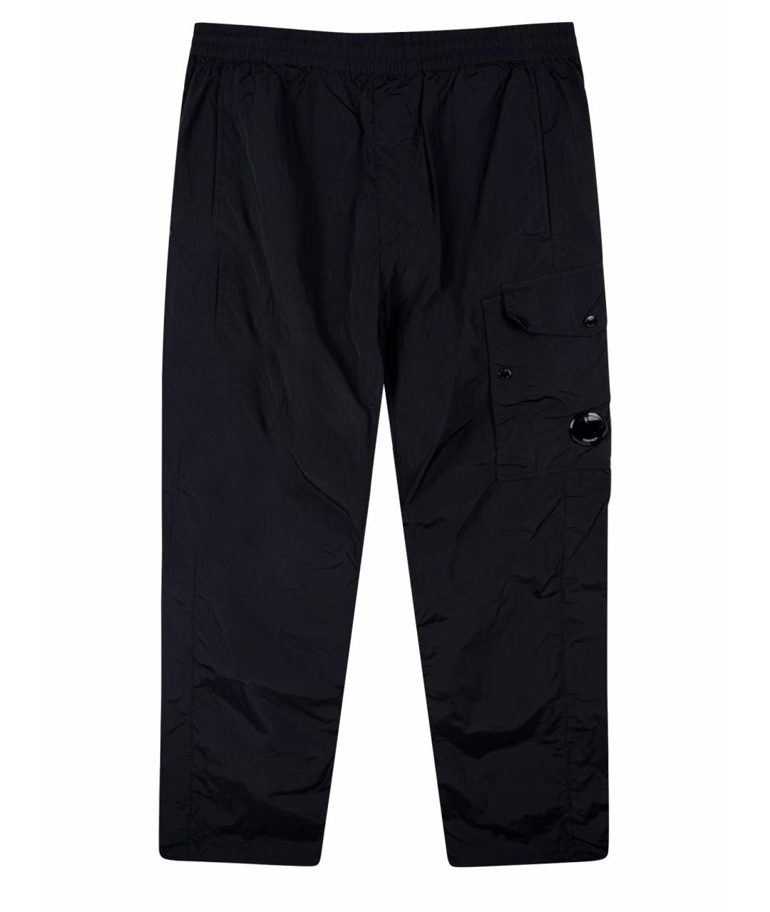 CP COMPANY Темно-синие полиамидовые повседневные брюки, фото 1