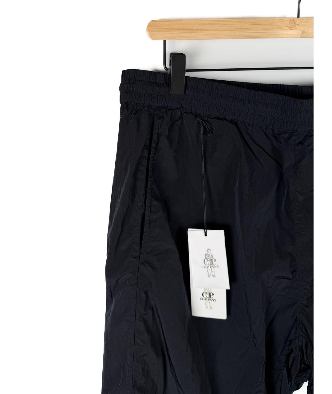 CP COMPANY Темно-синие полиамидовые повседневные брюки, фото 3