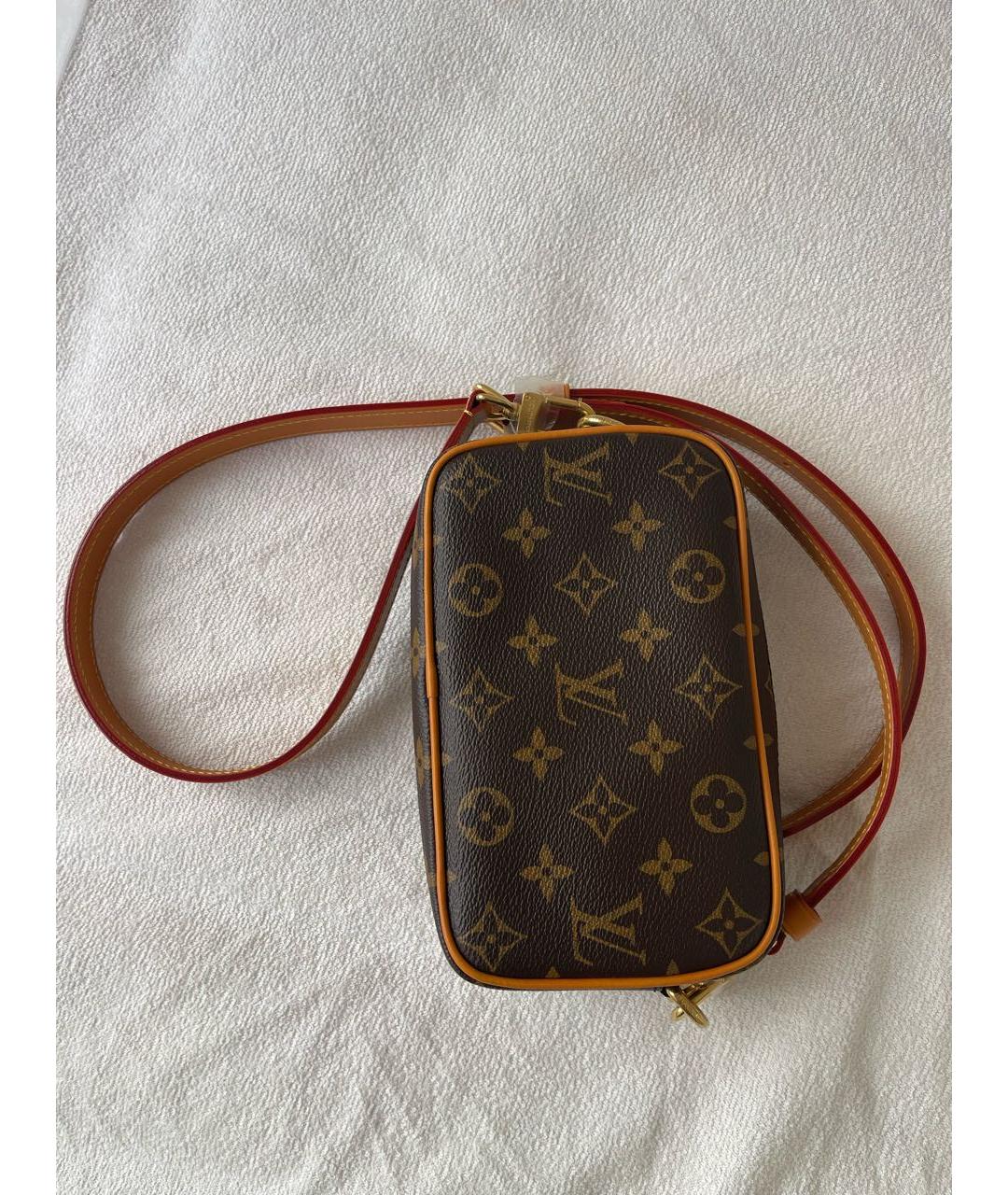 LOUIS VUITTON Коричневая сумка на плечо, фото 6