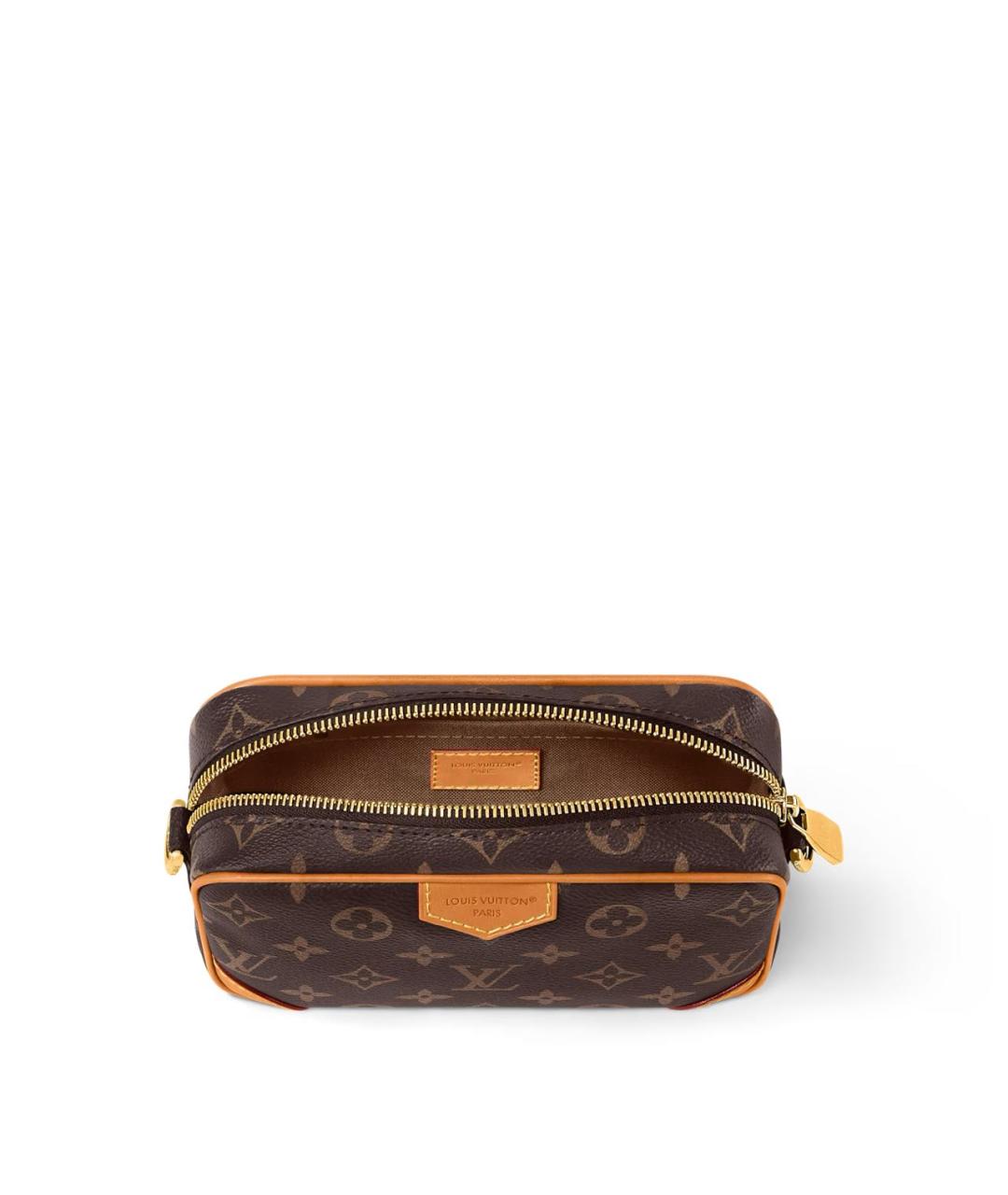 LOUIS VUITTON Коричневая сумка на плечо, фото 3