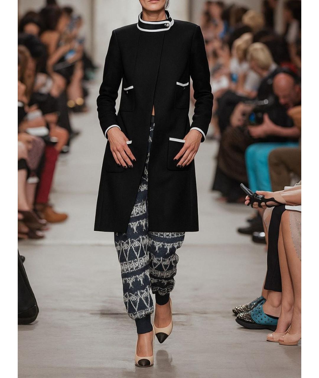 CHANEL Черное пальто, фото 8