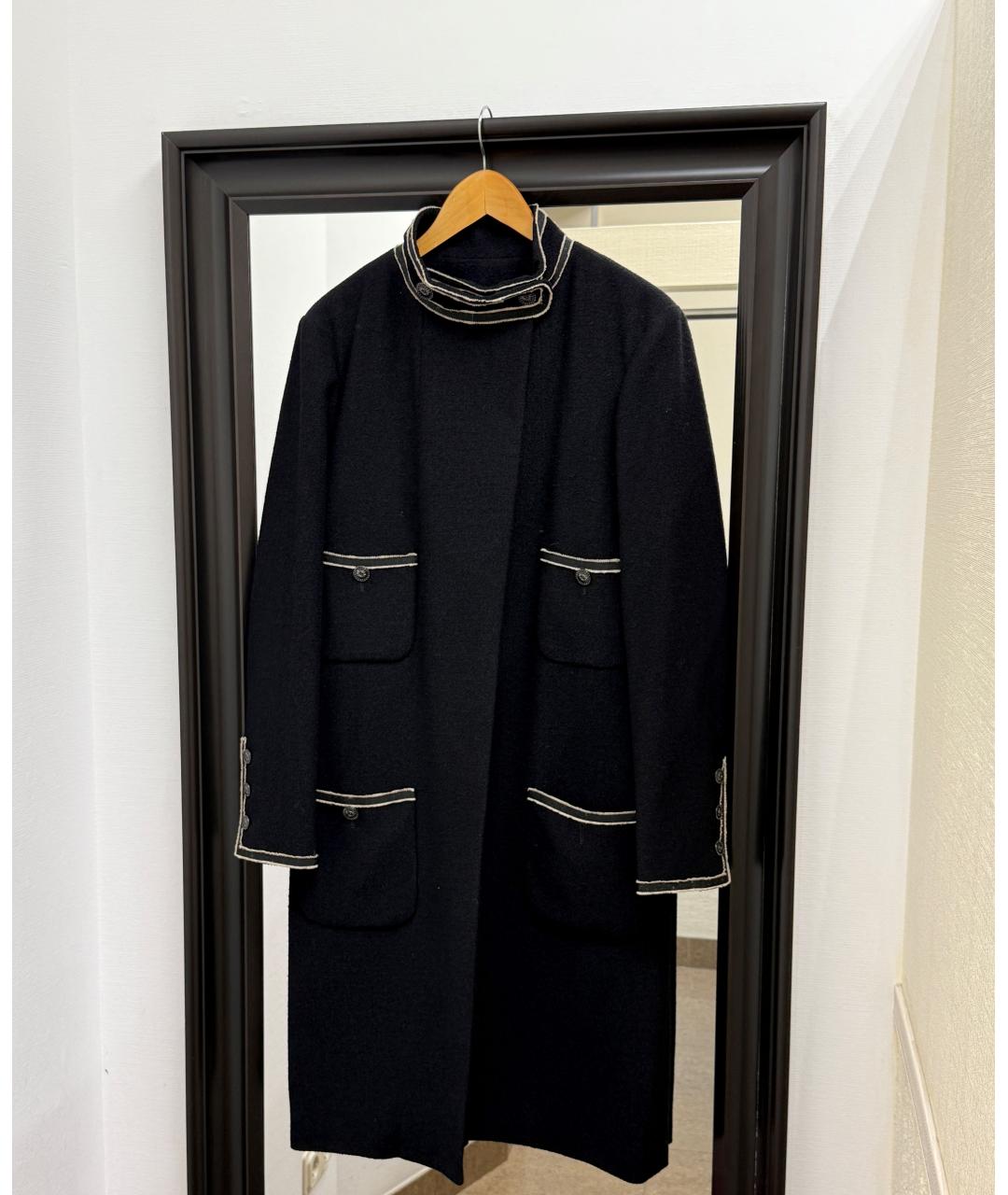 CHANEL Черное пальто, фото 9