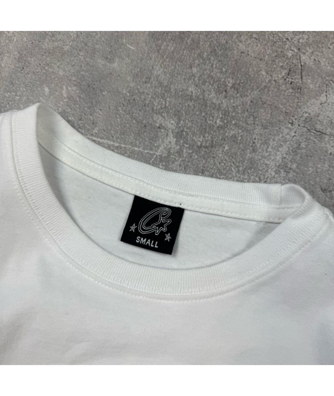 CORTEIZ Белая хлопковая футболка, фото 3
