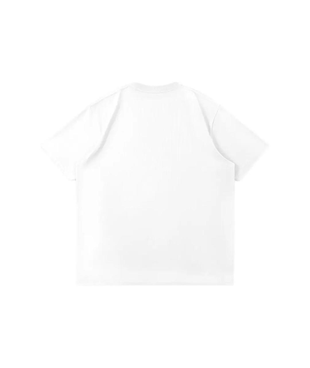 CLOT Белая хлопко-полиэстеровая футболка, фото 2