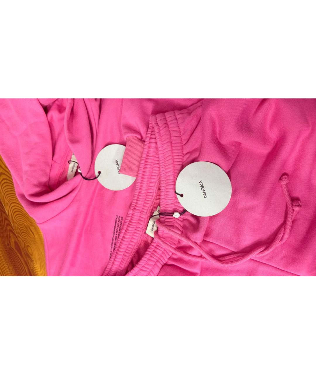 THE PANGAIA Розовый хлопковый спортивные костюмы, фото 3