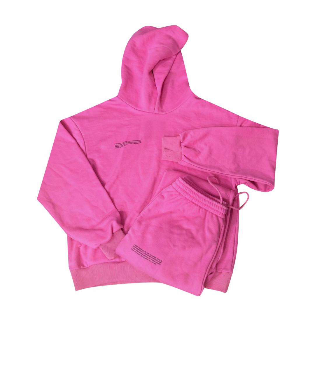 THE PANGAIA Розовый хлопковый спортивные костюмы, фото 1