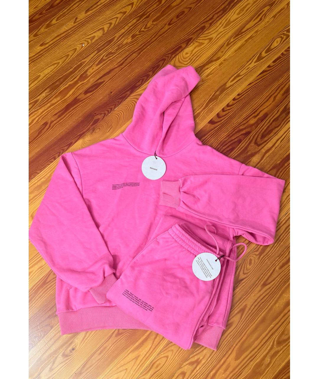 THE PANGAIA Розовый хлопковый спортивные костюмы, фото 6