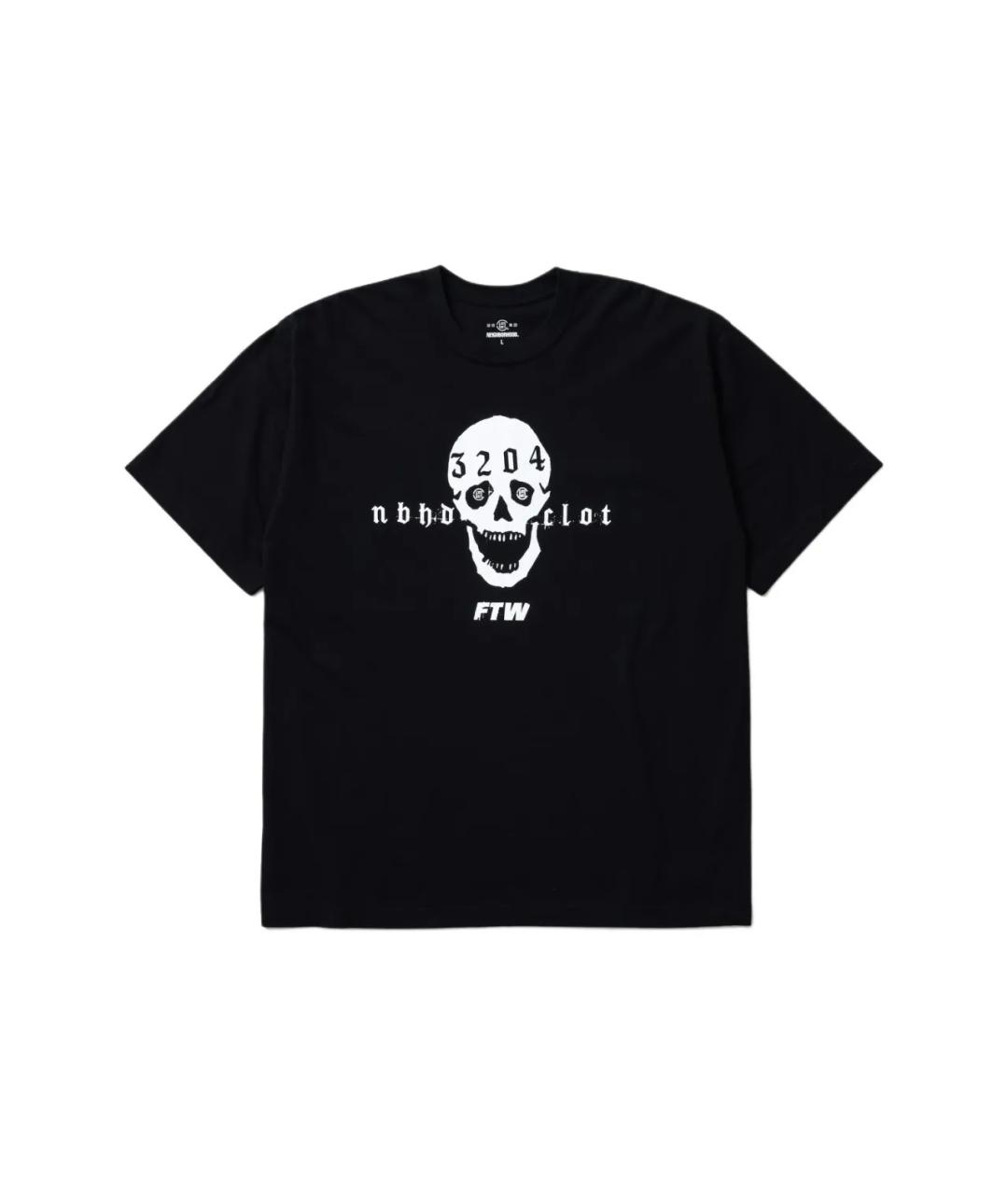 NEIGHBORHOOD Черная футболка, фото 4