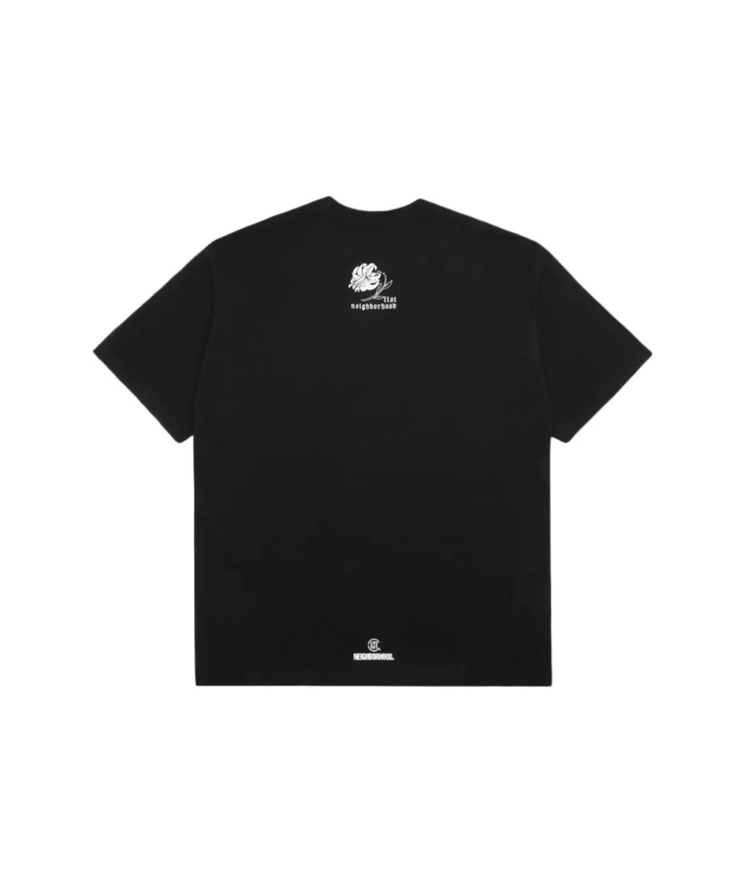 NEIGHBORHOOD Черная футболка, фото 2