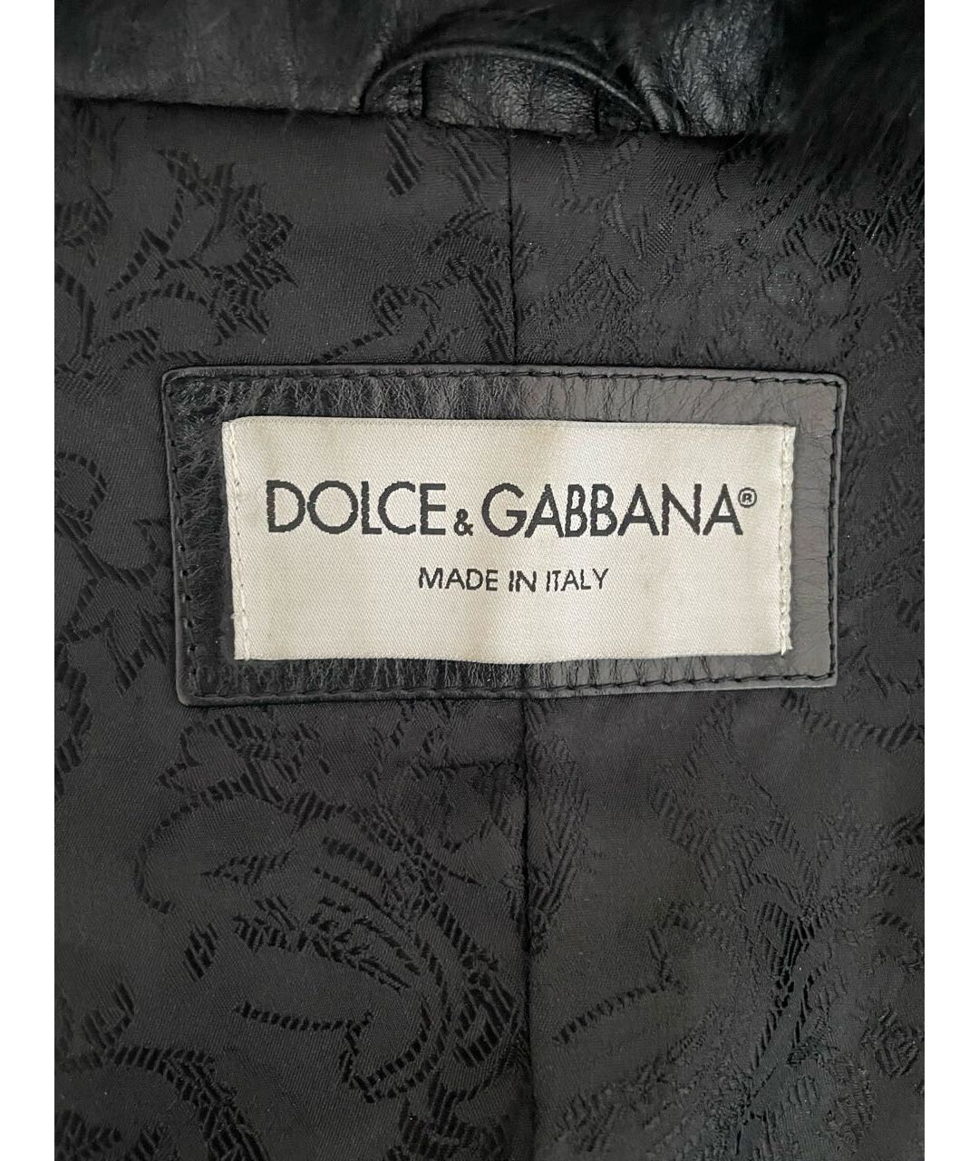 DOLCE & GABBANA VINTAGE Голубая куртка, фото 5