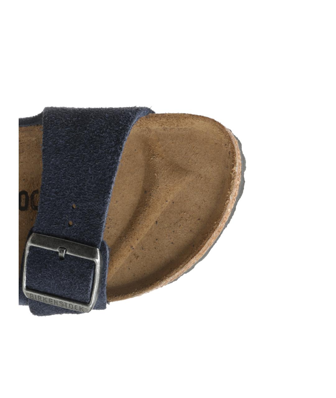 BIRKENSTOCK Синие замшевые сандалии, фото 5