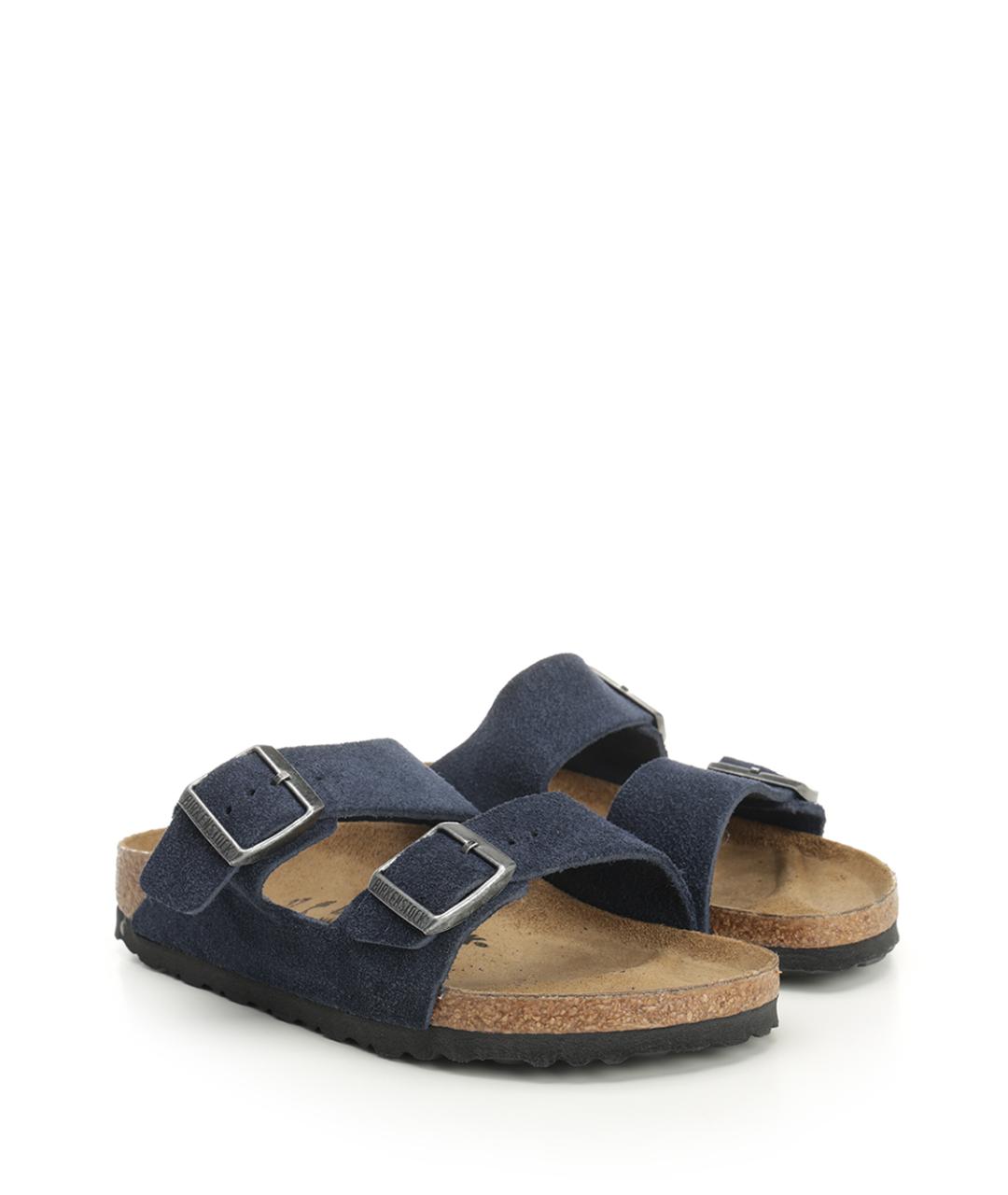 BIRKENSTOCK Синие замшевые сандалии, фото 2