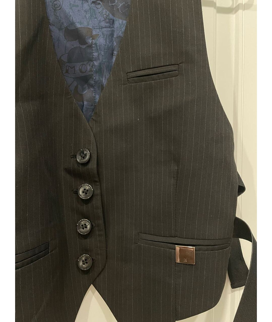 JOHN RICHMOND Черный вискозный жакет/пиджак, фото 4