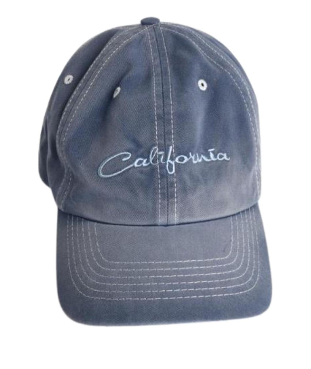 ERL Синяя хлопковая кепка/бейсболка, фото 1