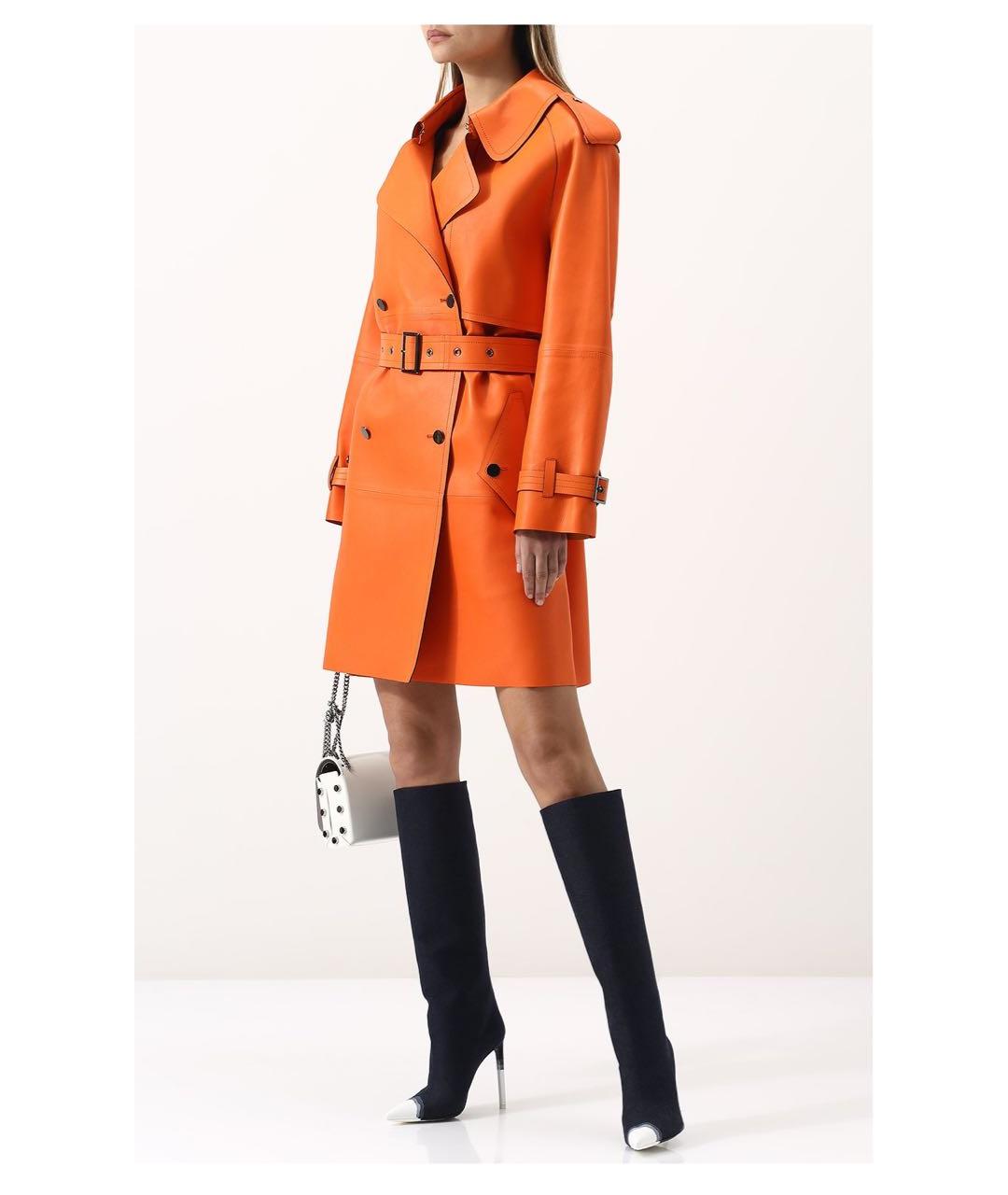 TOM FORD Темно-синие кожаные сапоги, фото 6