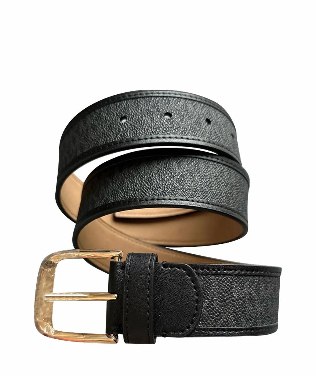 MICHAEL KORS Черный ремень, фото 1