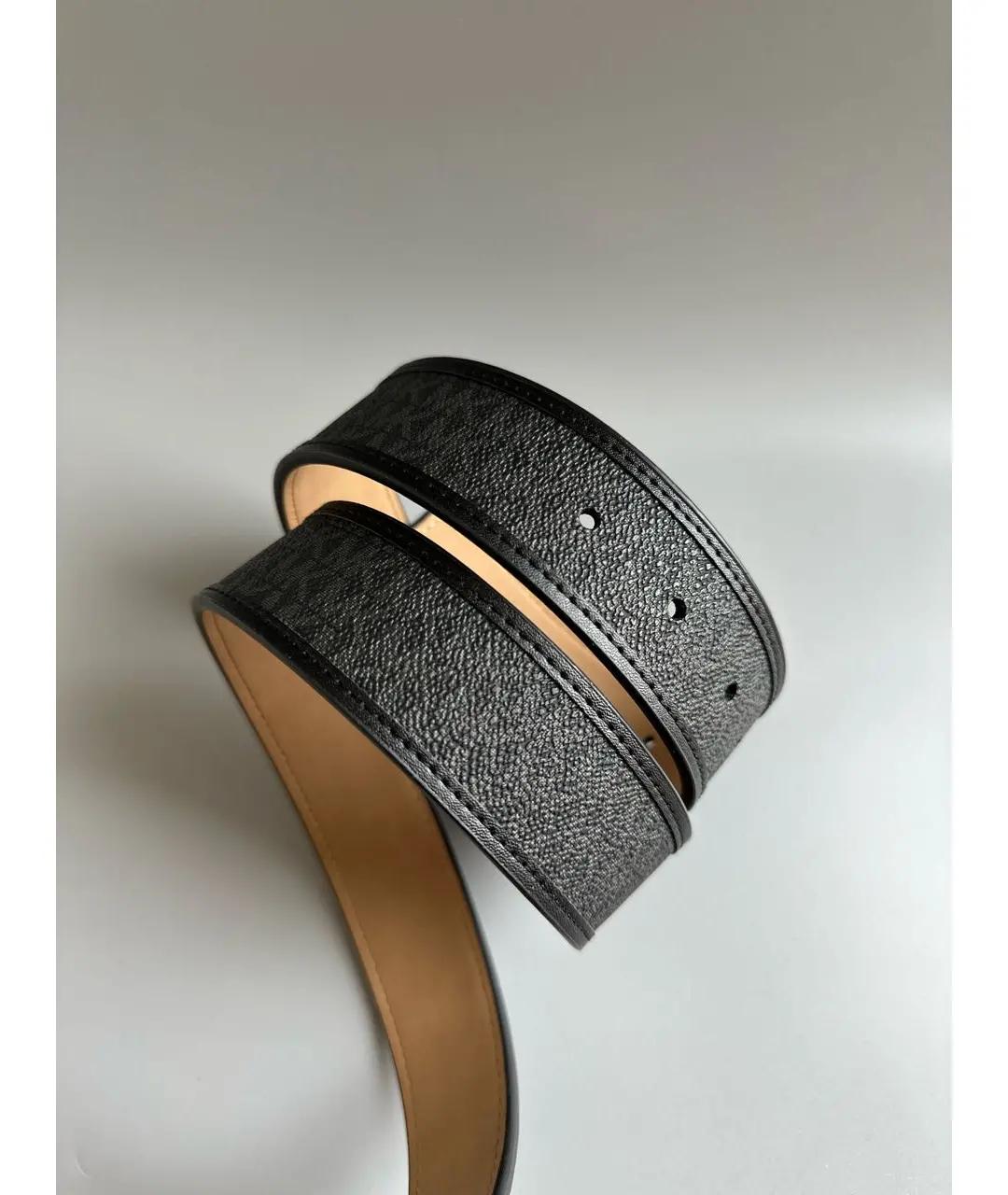 MICHAEL KORS Черный ремень, фото 5
