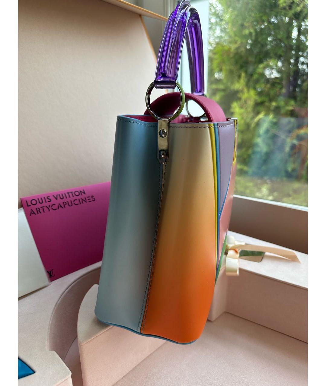 LOUIS VUITTON Мульти кожаная сумка с короткими ручками, фото 2