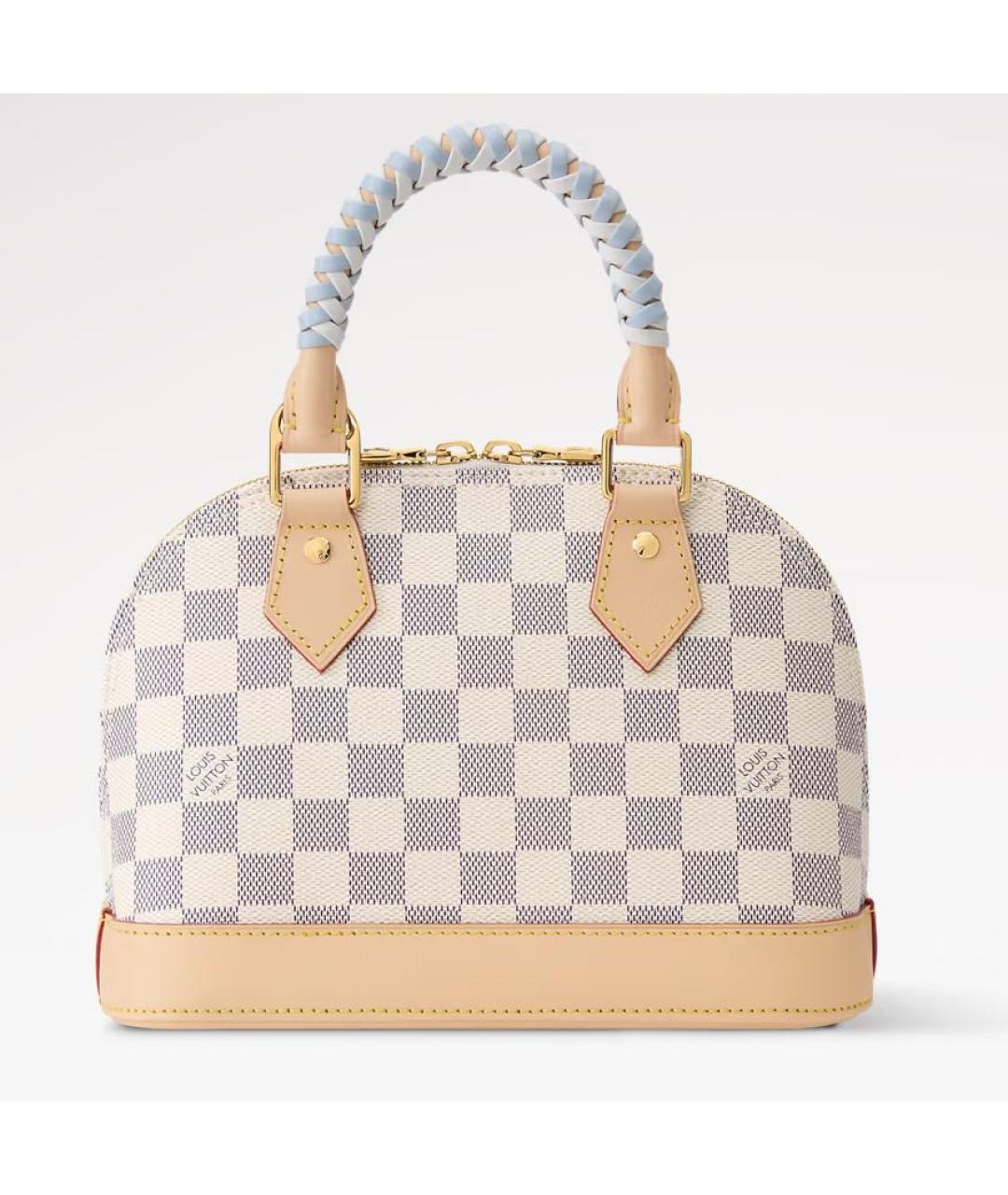 LOUIS VUITTON Бежевая сумка с короткими ручками, фото 3