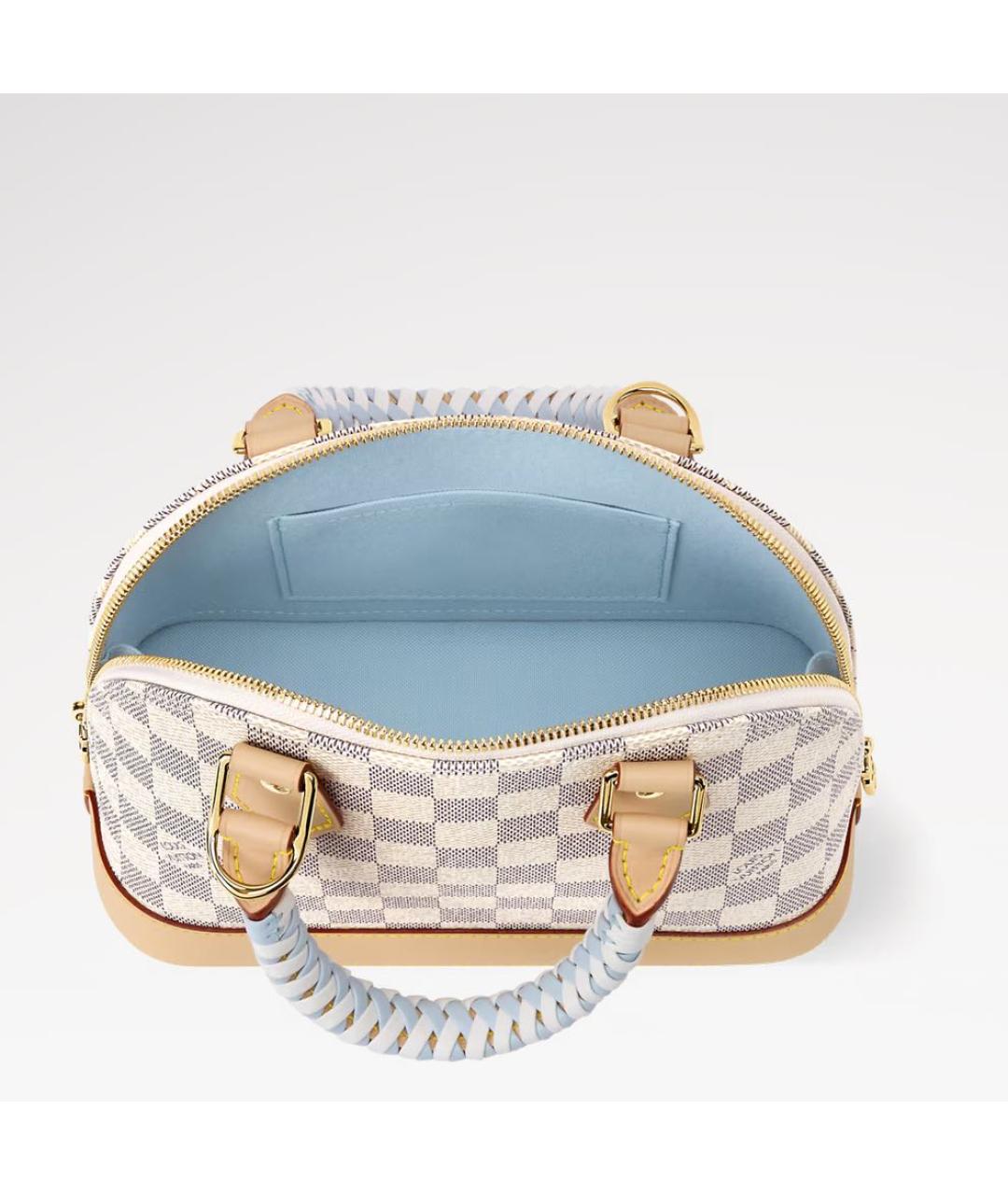 LOUIS VUITTON Бежевая сумка с короткими ручками, фото 2