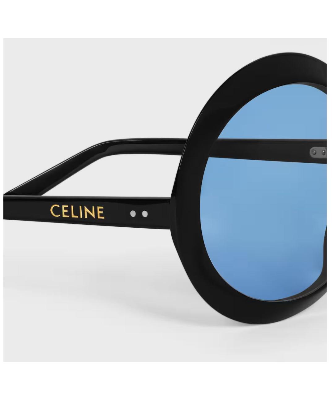 CELINE Темно-синие солнцезащитные очки, фото 2