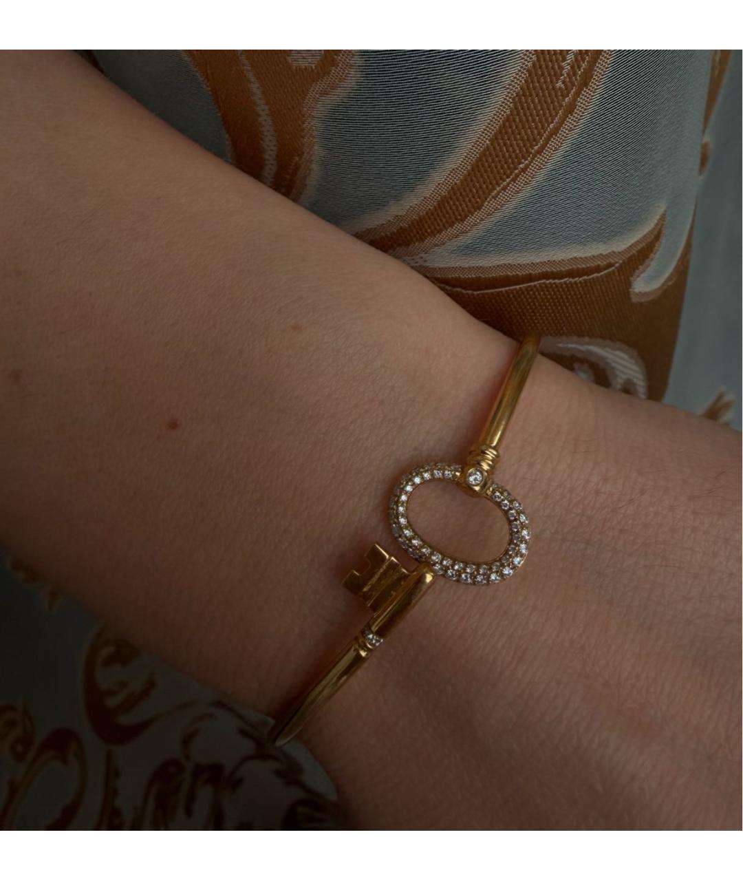 TIFFANY&CO Желтый браслет из желтого золота, фото 5
