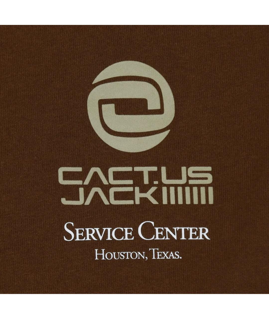 NIKE Коричневая хлопковая футболка, фото 3