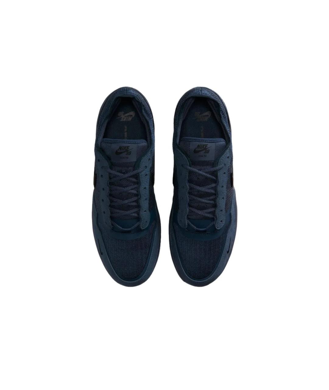 NIKE Темно-синие низкие кроссовки / кеды, фото 3