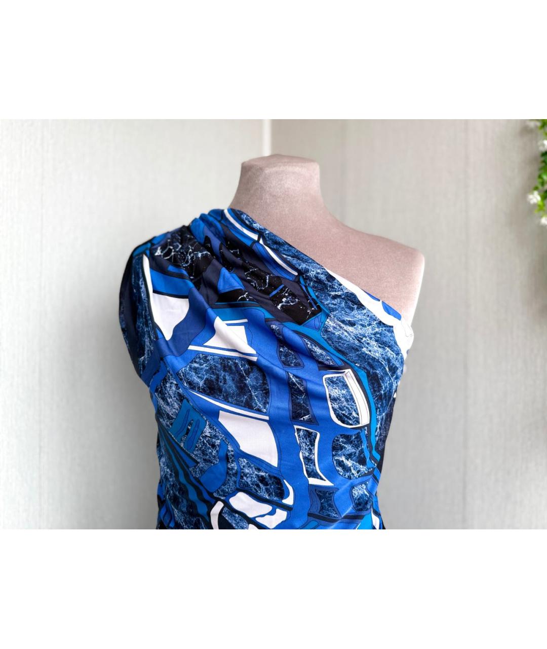 EMILIO PUCCI Мульти вискозное коктейльное платье, фото 3