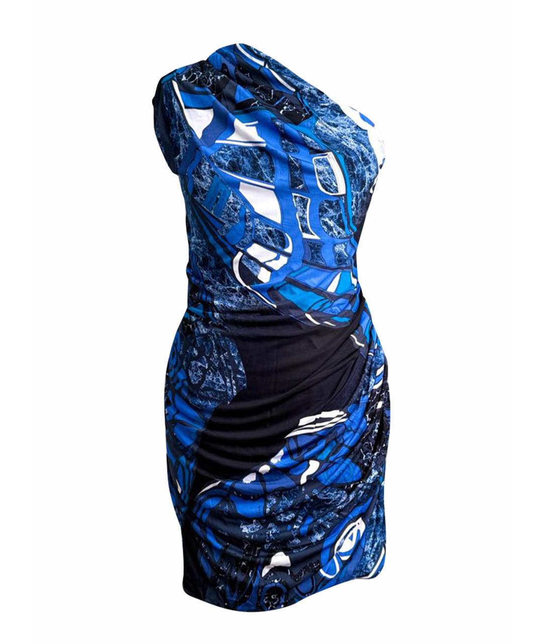 EMILIO PUCCI Мульти вискозное коктейльное платье, фото 1