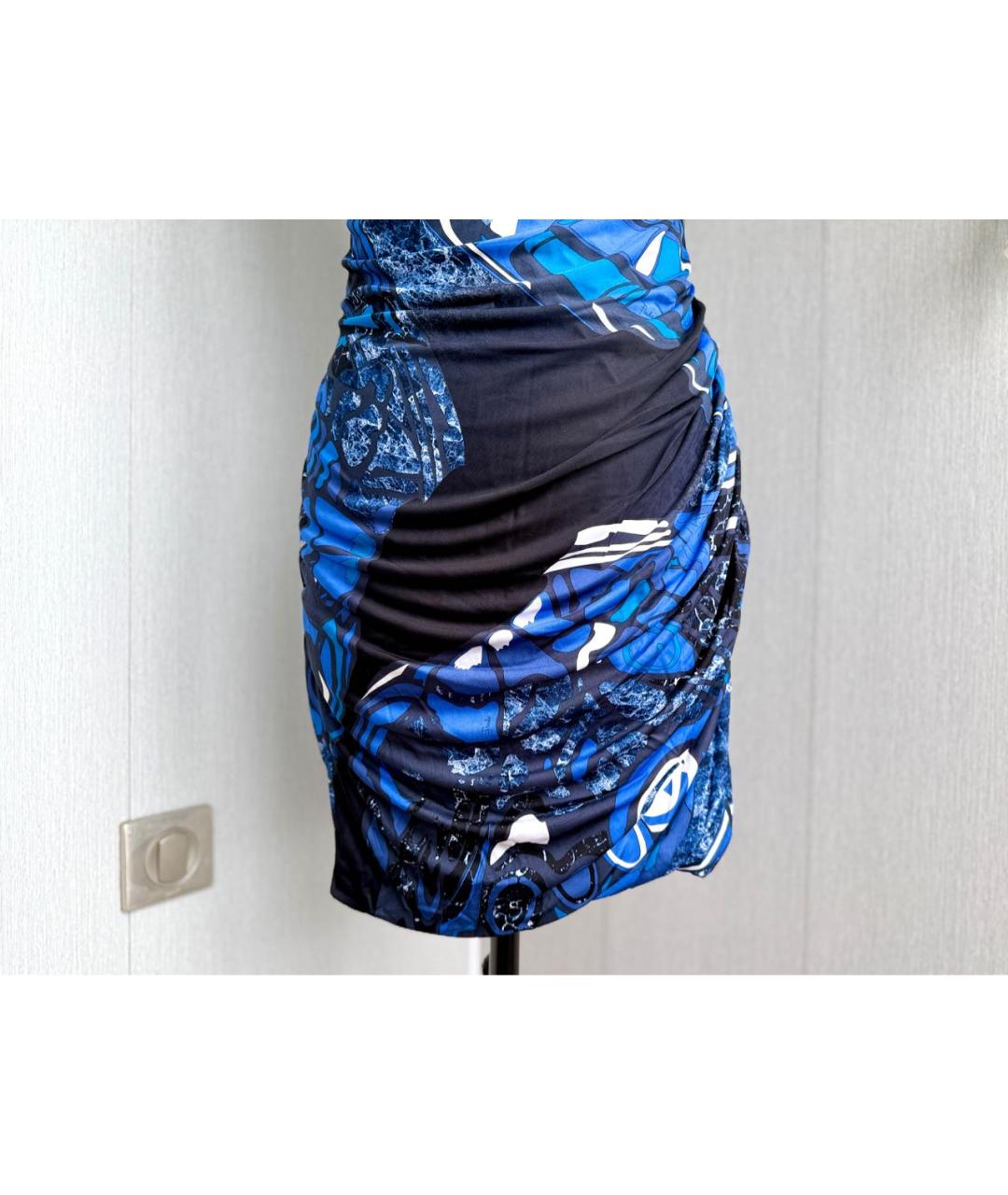 EMILIO PUCCI Мульти вискозное коктейльное платье, фото 6