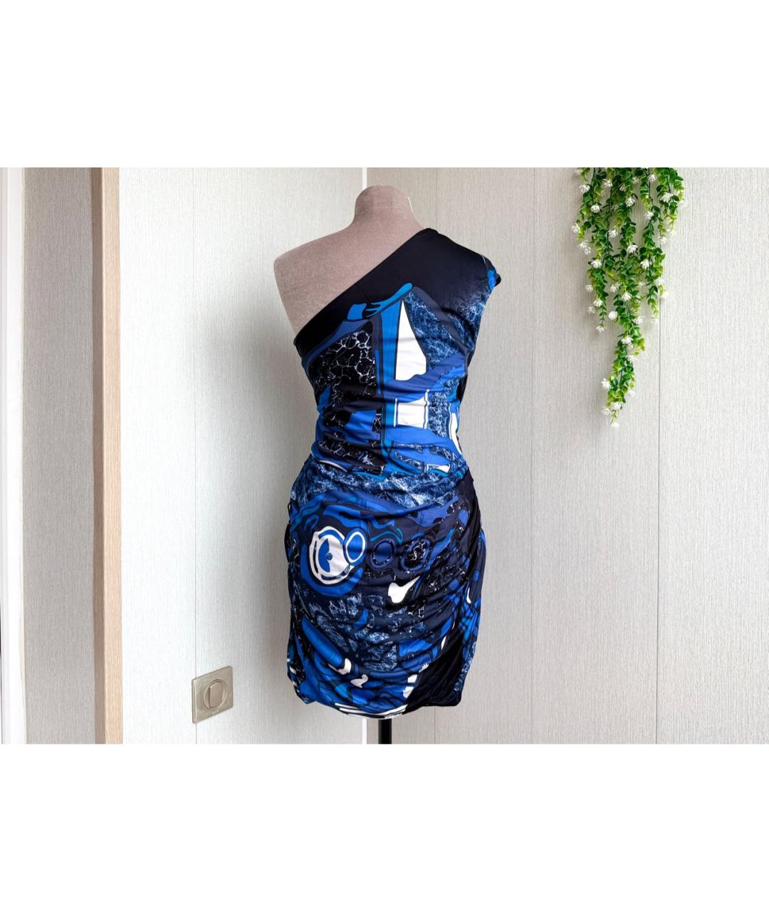 EMILIO PUCCI Мульти вискозное коктейльное платье, фото 2