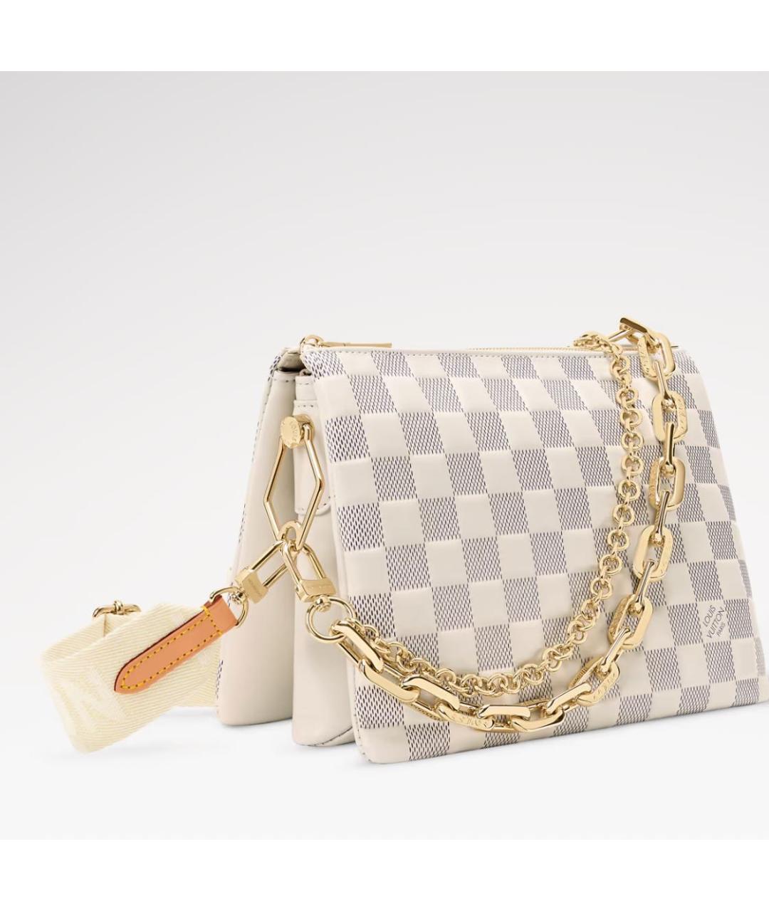 LOUIS VUITTON Бежевая сумка тоут, фото 2