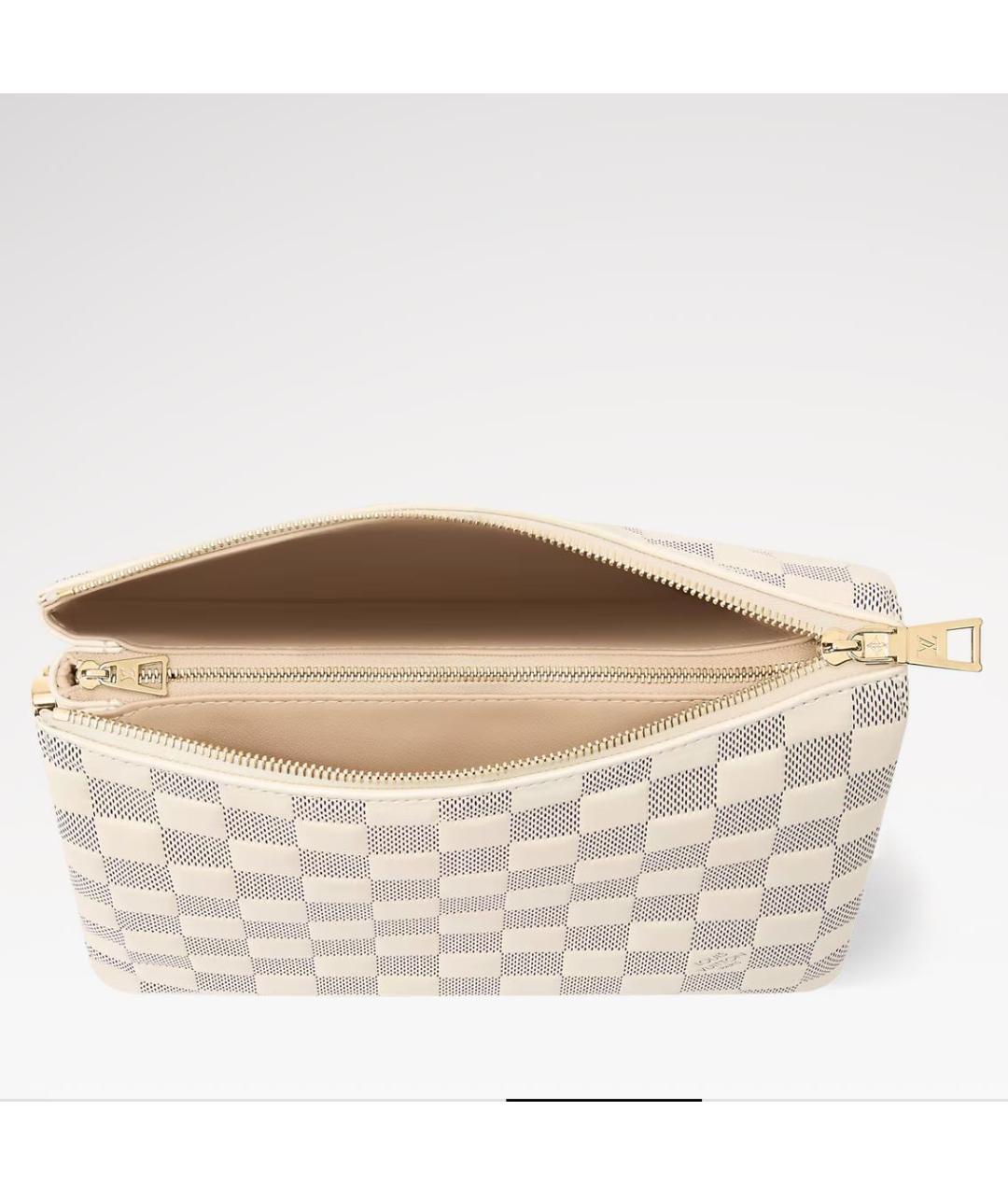 LOUIS VUITTON Бежевая сумка тоут, фото 3