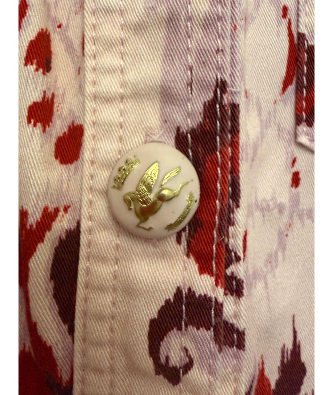 ETRO Мульти хлопковое повседневное платье, фото 4