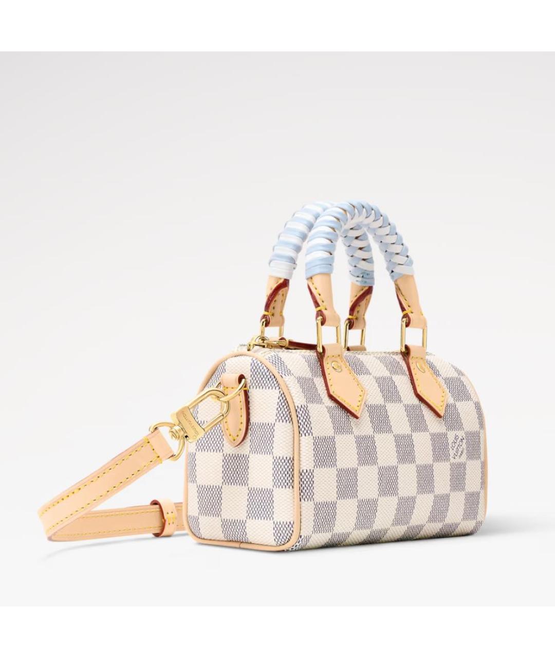 LOUIS VUITTON Бежевая сумка с короткими ручками, фото 3