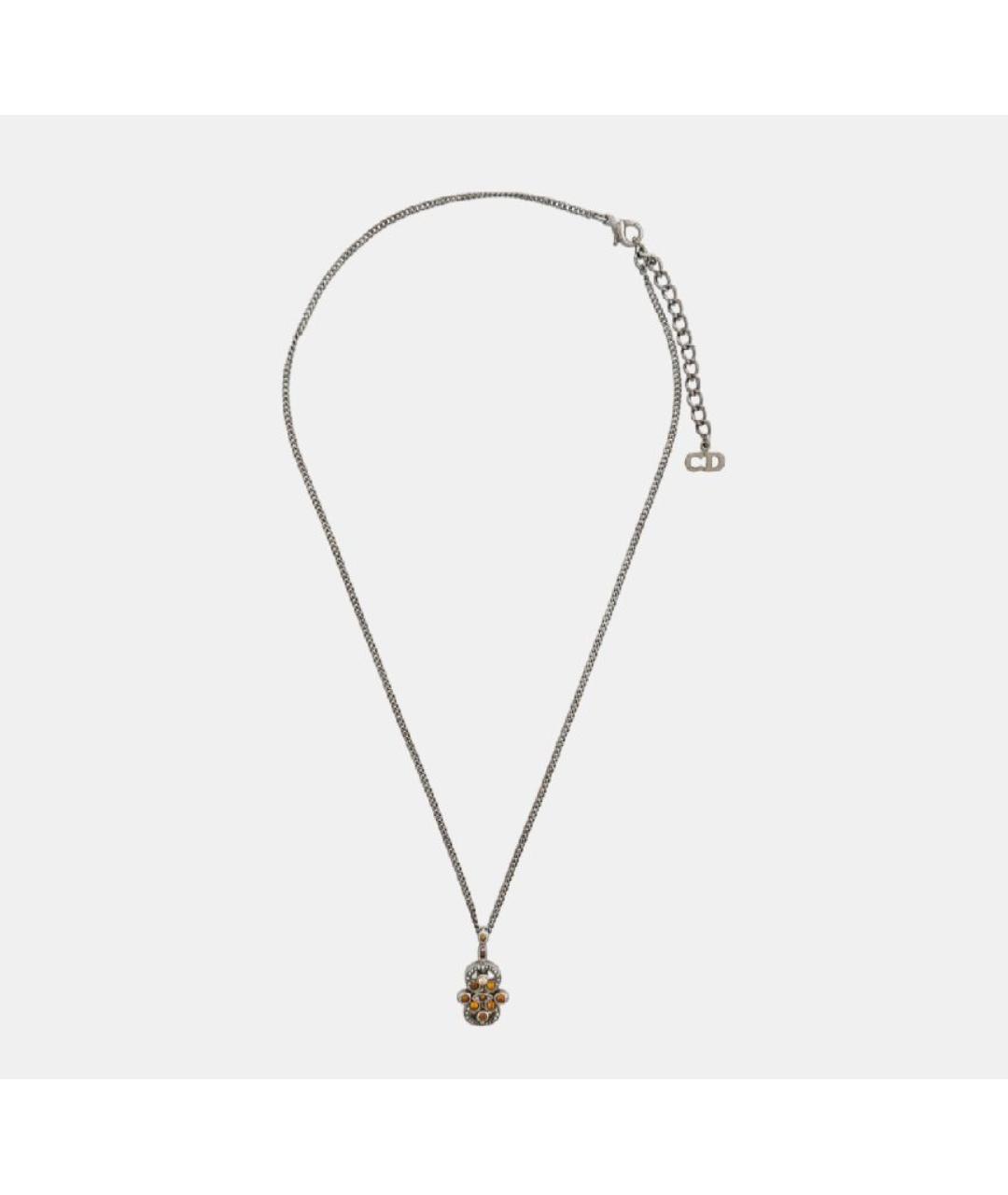 CHRISTIAN DIOR Мульти металлическая подвеска, фото 8