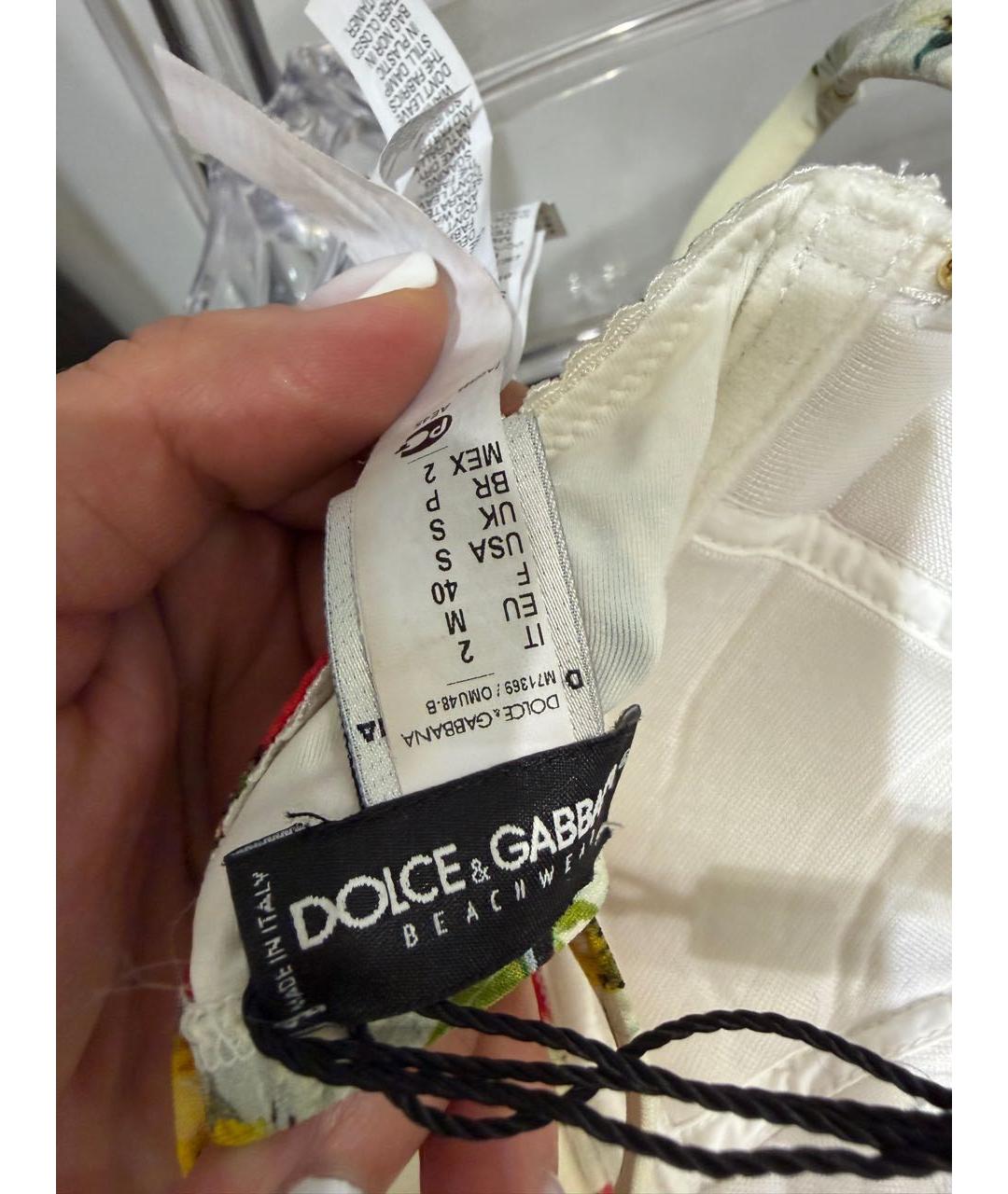 DOLCE&GABBANA Мульти купальник, фото 6