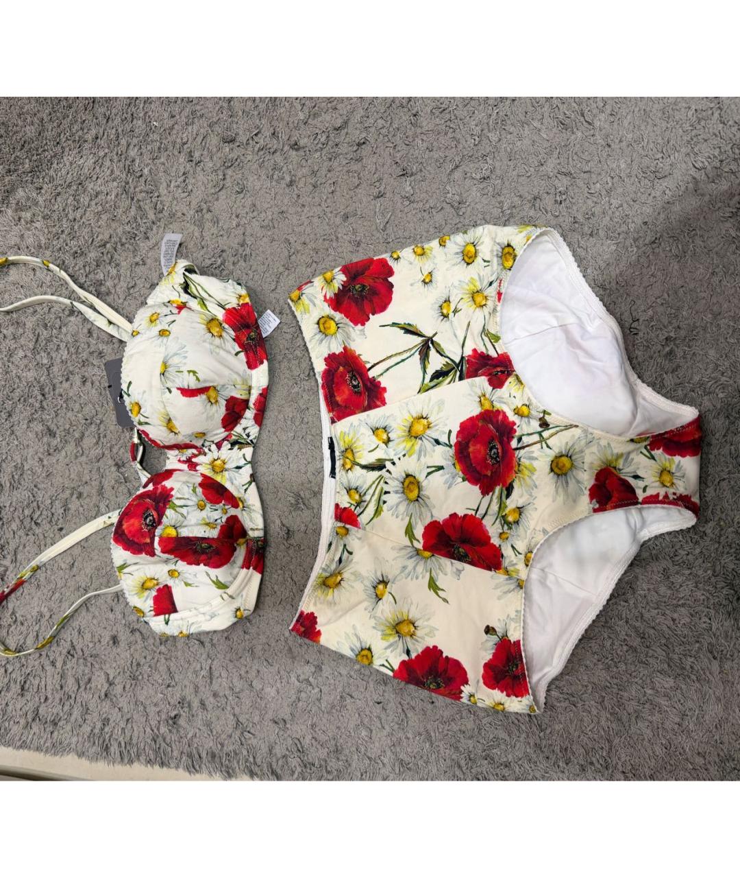 DOLCE&GABBANA Мульти купальник, фото 3