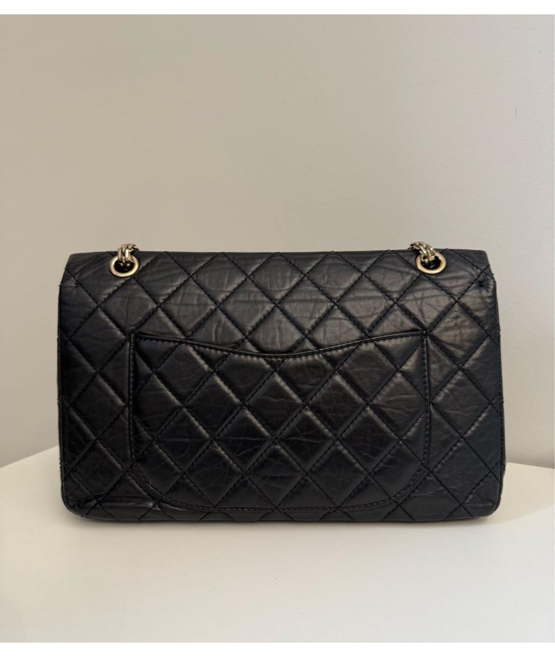 CHANEL Черная кожаная сумка через плечо, фото 2