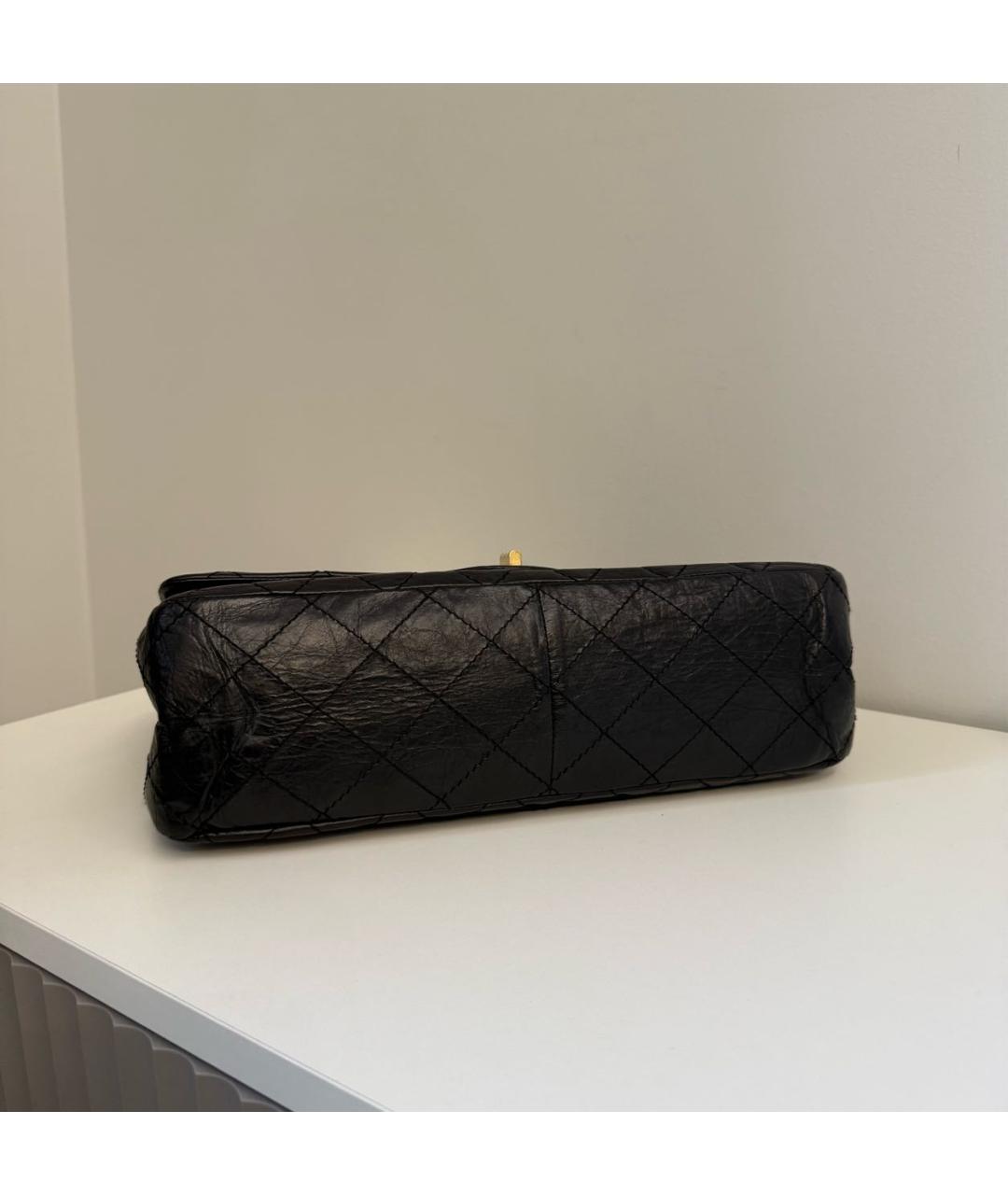 CHANEL Черная кожаная сумка через плечо, фото 5