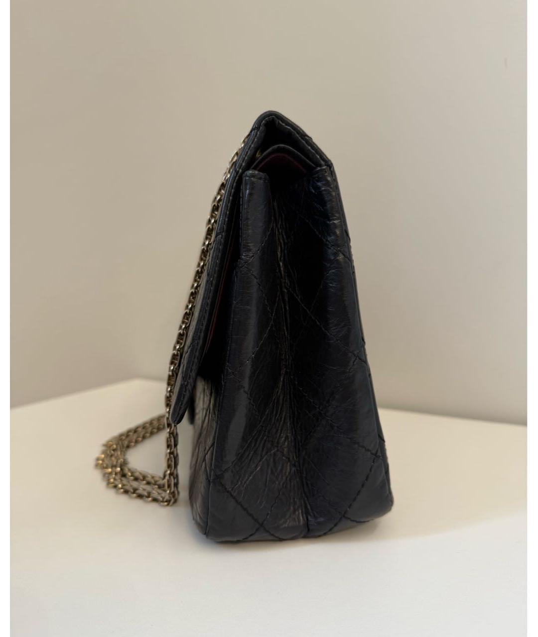 CHANEL Черная кожаная сумка через плечо, фото 3