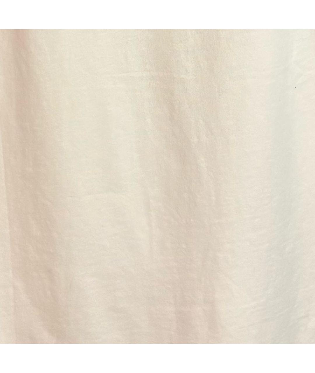 ALEXANDER MCQUEEN Белая хлопковая футболка, фото 4