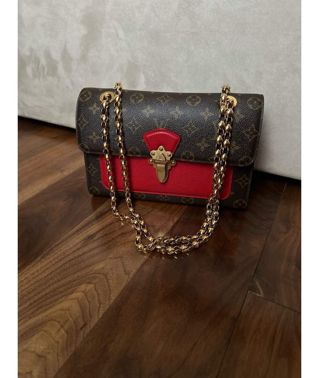 LOUIS VUITTON Коричневая сумка через плечо, фото 9